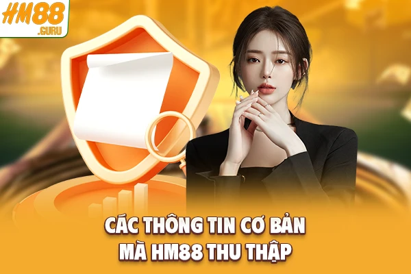 Các thông tin cơ bản mà Hm88 thu thập
