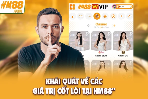 Khái quát về các giá trị cốt lõi tại Hm88 Khái quát về các giá trị cốt lõi tại Hm88