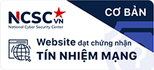 NCSC website đạt chứng nhận tín nghiệm mạng