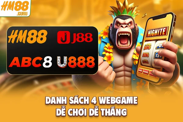 Danh sách 4 webgame dễ chơi dễ thắng Danh sách 4 webgame dễ chơi dễ thắng
