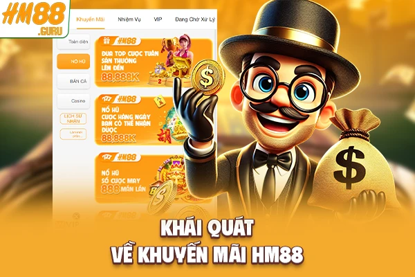 Khái quát về khuyến mãi HM88 Khái quát về khuyến mãi HM88