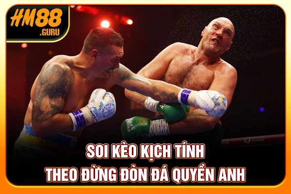 Soi kèo kịch tính theo đừng đòn đá Quyền anh Soi kèo kịch tính theo đừng đòn đá Quyền anh